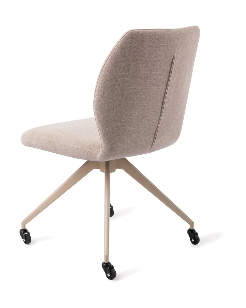 Ikata Esszimmerstuhl von Jesper Home in Sandy Beach, Glide, Beige, Ansicht 4