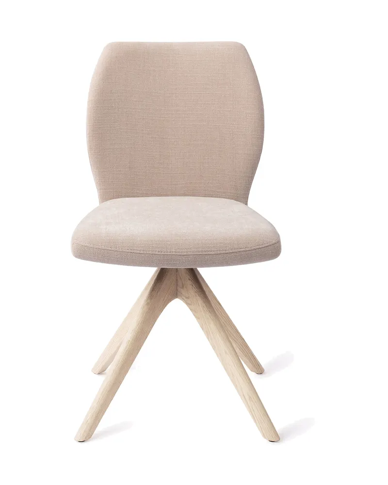 Ikata Esszimmerstuhl von Jesper Home in Sand Strand, Revolve Oak, Gebleicht, Ansicht 1