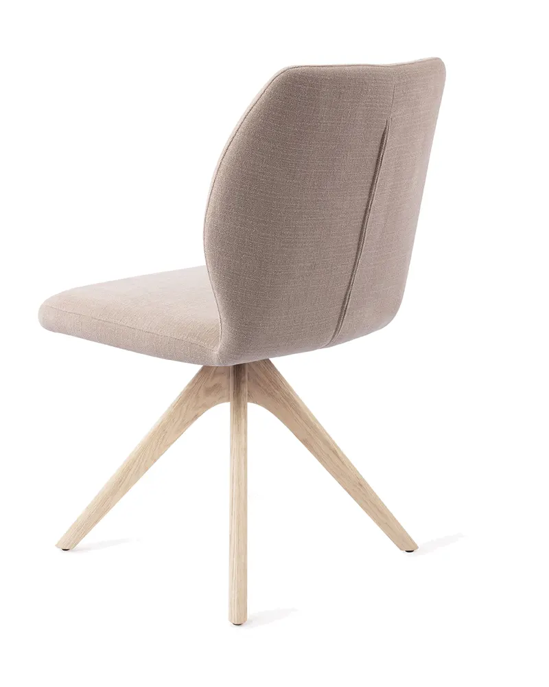 Ikata Esszimmerstuhl von Jesper Home in Sand Strand, Revolve Oak, Gebleicht, Ansicht 4