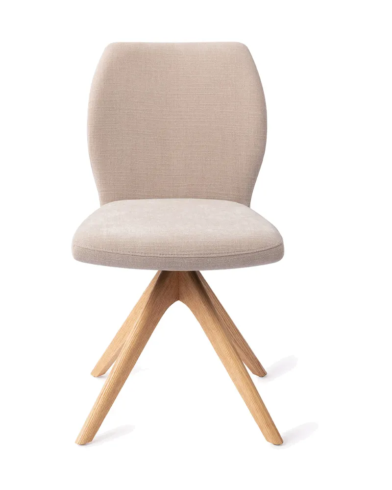 Ikata Esszimmerstuhl von Jesper Home in Sand Strand, Revolve Oak, Natur, Ansicht 1