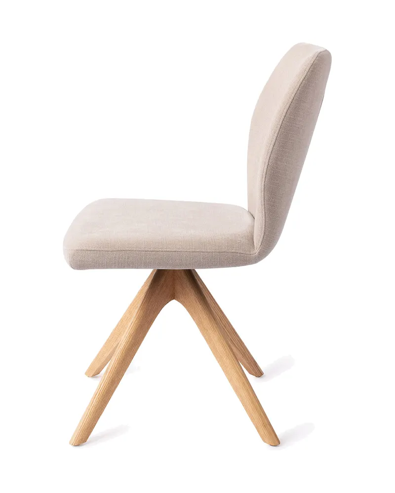 Ikata Esszimmerstuhl von Jesper Home in Sand Strand, Revolve Oak, Natur, Ansicht 2