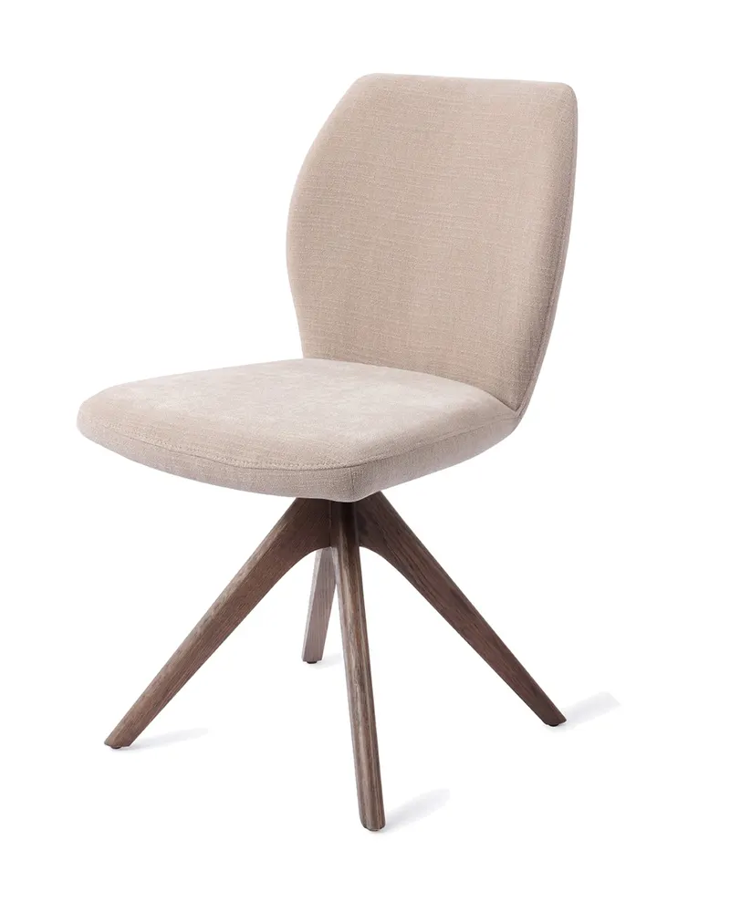 Ikata Esszimmerstuhl von Jesper Home in Sandy Beach, Revolve Oak, Walnuss, Ansicht 3