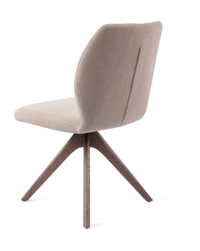 Ikata Esszimmerstuhl von Jesper Home in Sandy Beach, Revolve Oak, Walnuss, Ansicht 4