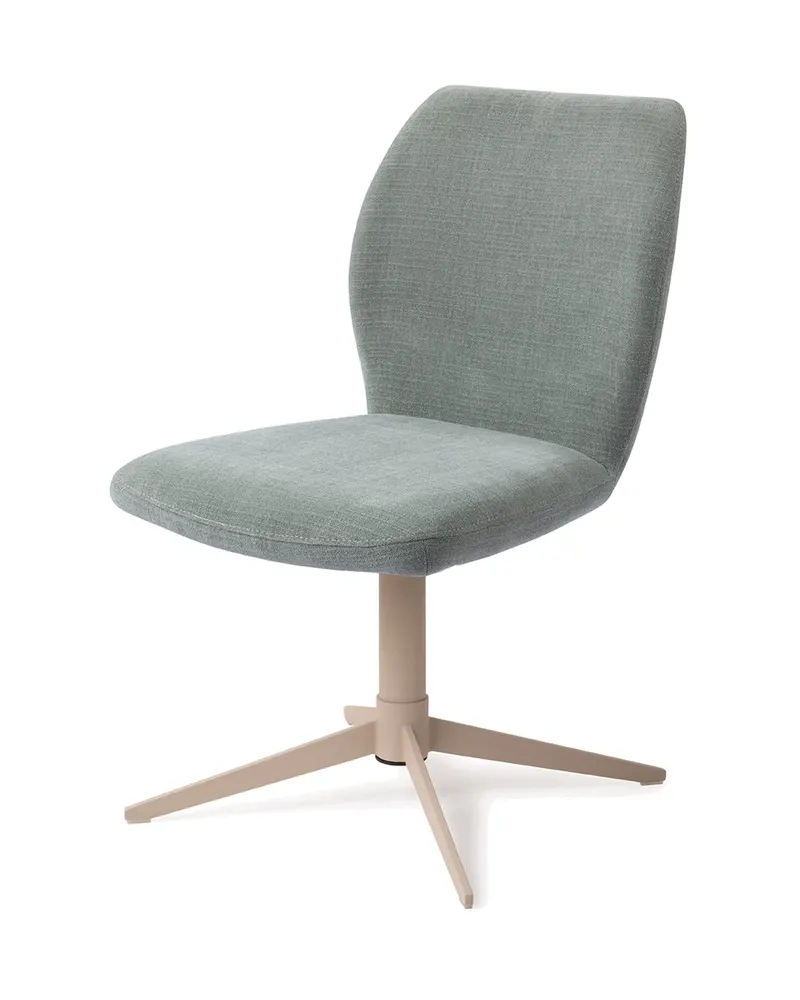 Ikata Esszimmerstuhl von Jesper Home in Breezy Blue, Quad, Beige, Ansicht 3