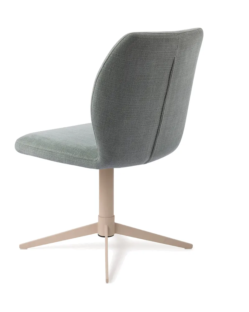 Ikata Esszimmerstuhl von Jesper Home in Breezy Blue, Quad, Beige, Ansicht 4