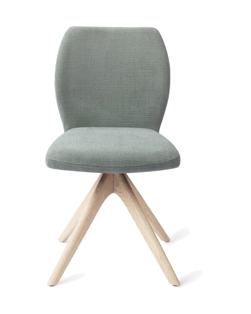 Ikata Esszimmerstuhl von Jesper Home in Breezy Blue, Revolve Oak, Gebleicht, Ansicht 1