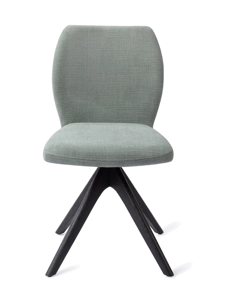 Ikata Esszimmerstuhl von Jesper Home in Breezy Blue, Revolve Oak, Schwarz, Ansicht 1
