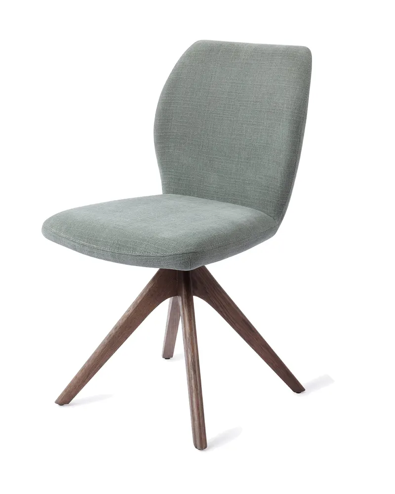 Ikata Esszimmerstuhl von Jesper Home in Breezy Blue, Revolve Oak, Walnuss, Ansicht 3