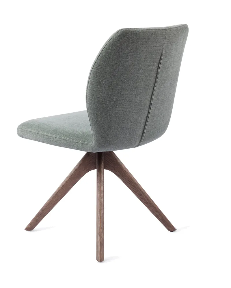 Ikata Esszimmerstuhl von Jesper Home in Breezy Blue, Revolve Oak, Walnuss, Ansicht 4
