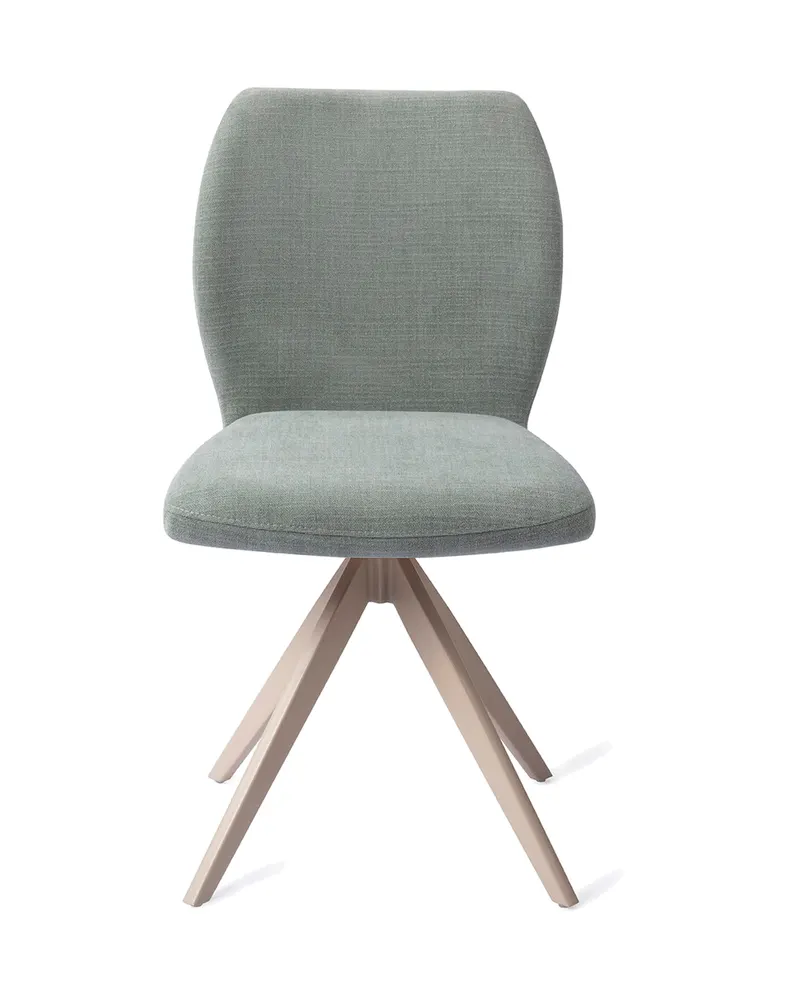 Ikata Esszimmerstuhl von Jesper Home in Breezy Blue, Turn, Beige, Ansicht 1
