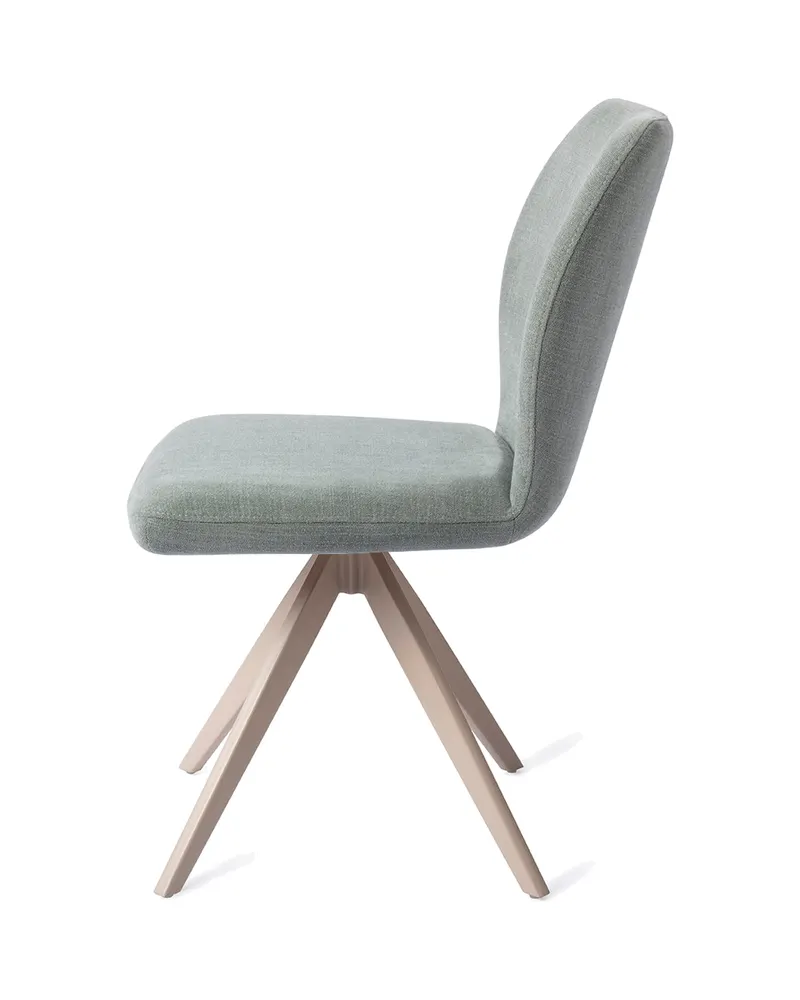 Ikata Esszimmerstuhl von Jesper Home in Breezy Blue, Turn, Beige, Ansicht 2