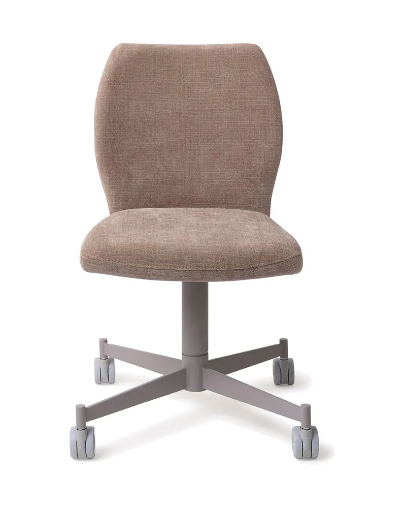 Ikata Esszimmerstuhl von Jesper Home in Mocha Mist, Caster, Grau, Ansicht 1