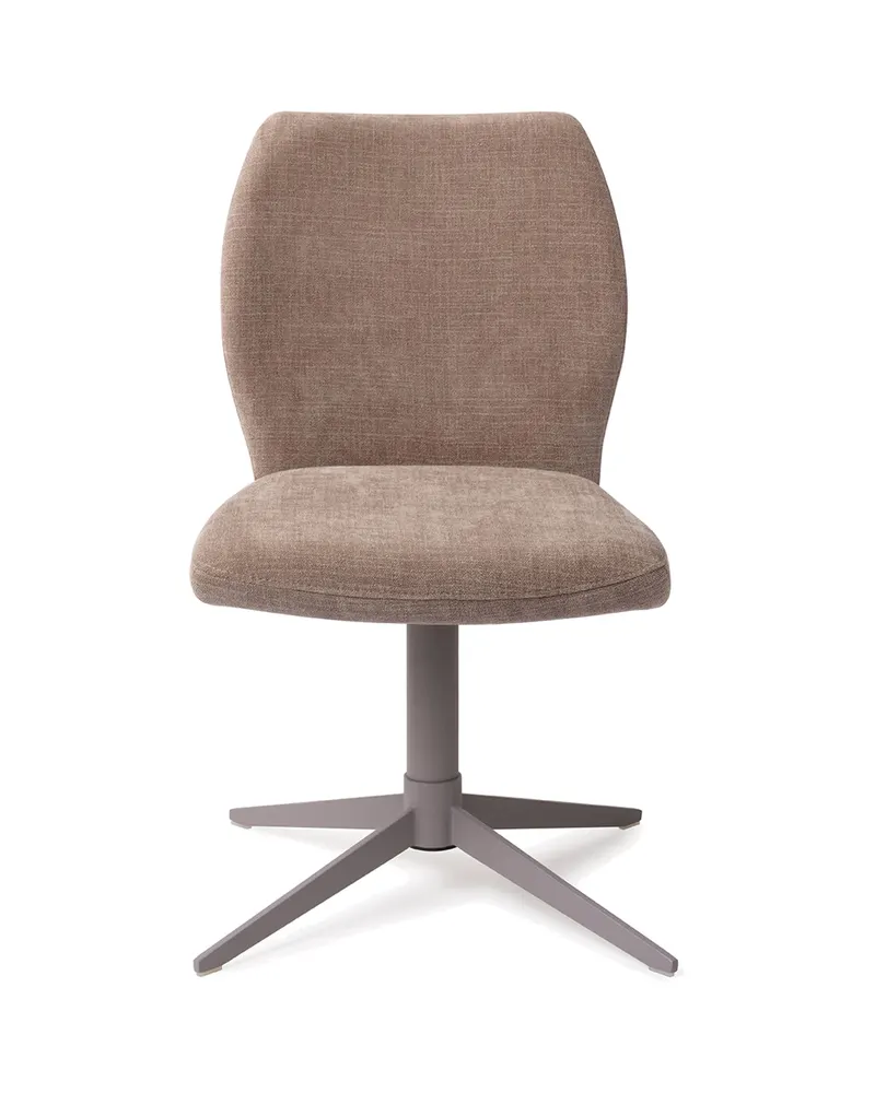 Ikata Esszimmerstuhl von Jesper Home in Mocha Mist, Quad, Grau, Ansicht 1