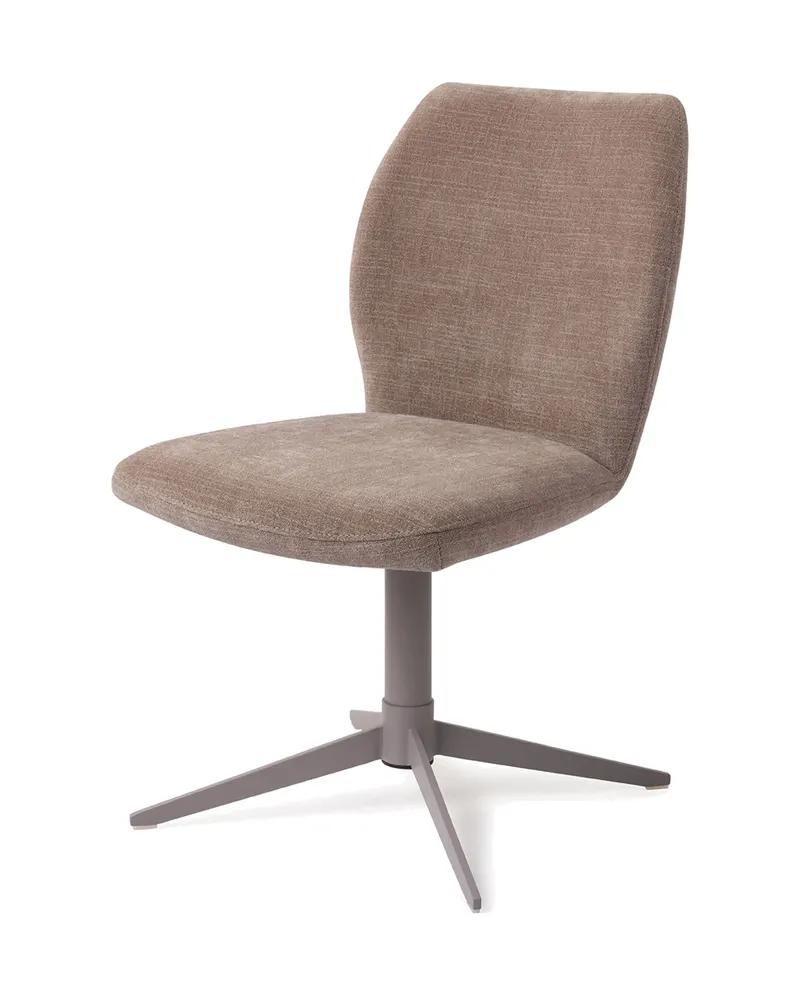 Ikata Esszimmerstuhl von Jesper Home in Mocha Mist, Quad, Grau, Ansicht 3
