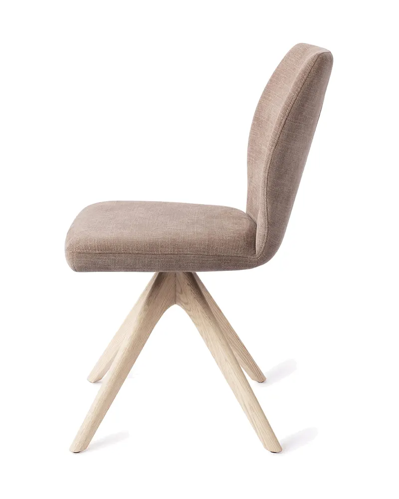 Ikata Esszimmerstuhl von Jesper Home in Mocha Mist, Revolve Oak, Gebleicht, Ansicht 2