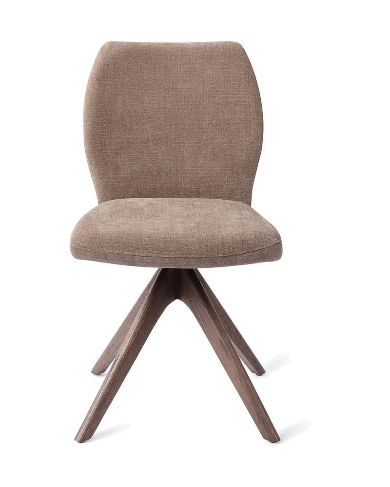Ikata Esszimmerstuhl von Jesper Home in Mocha Mist, Revolve Oak, Walnuss, Ansicht 1