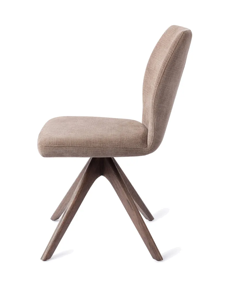 Ikata Esszimmerstuhl von Jesper Home in Mocha Mist, Revolve Oak, Walnuss, Ansicht 2