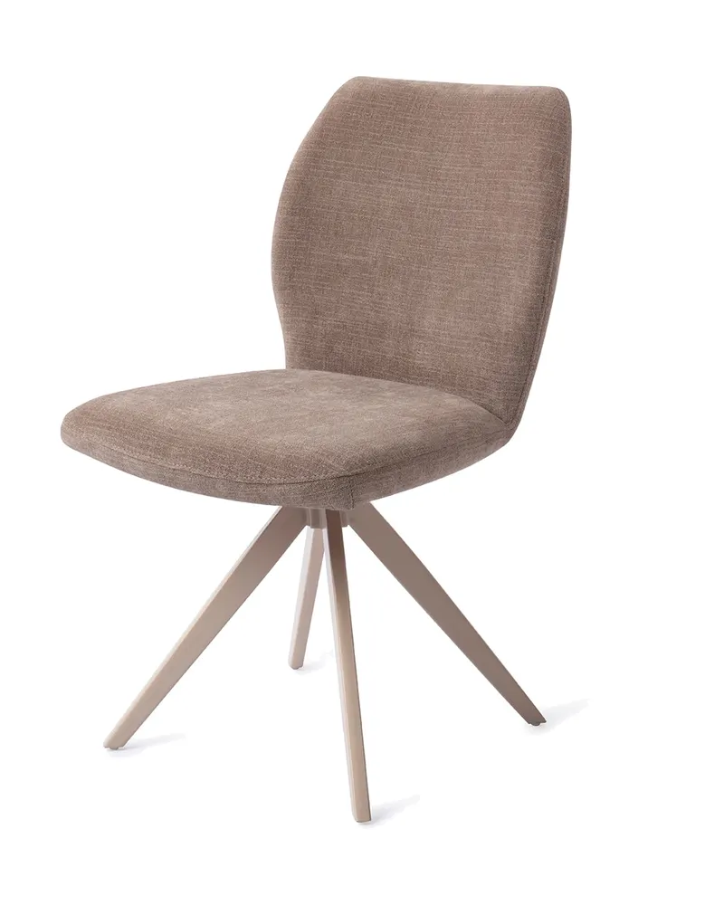 Ikata Esszimmerstuhl von Jesper Home in Mocha Mist, Turn, Beige, Ansicht 3