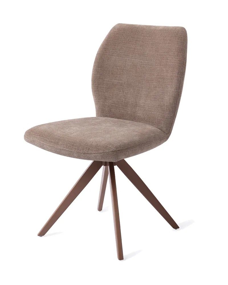 Ikata Esszimmerstuhl von Jesper Home in Mocha Mist, Turn, Braun, Ansicht 3