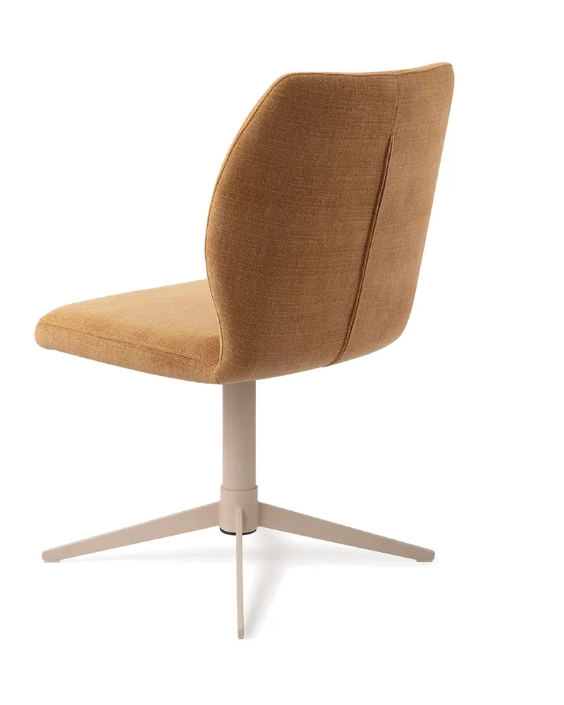 Ikata Esszimmerstuhl von Jesper Home in Honey Harvest, Quad, Beige, Ansicht 4