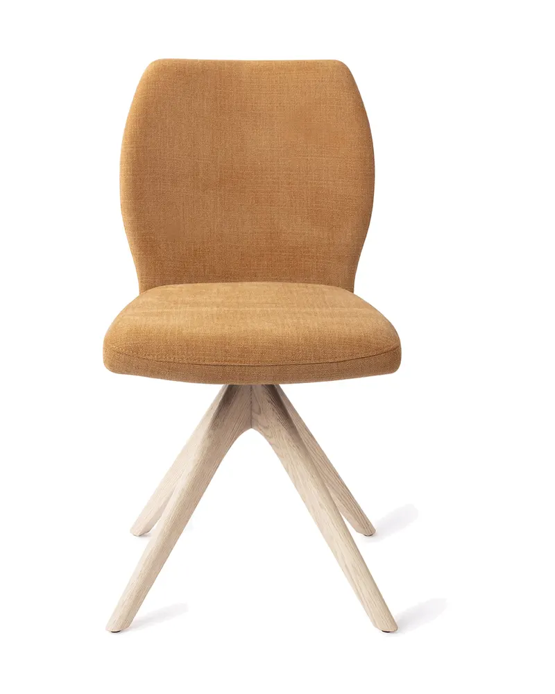 Ikata Esszimmerstuhl von Jesper Home in Honey Harvest, Revolve Oak, Gebleicht, Ansicht 1