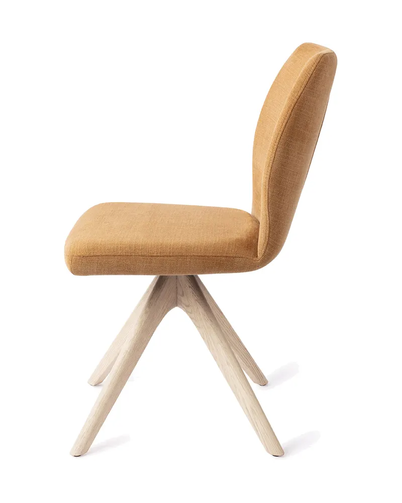Ikata Esszimmerstuhl von Jesper Home in Honey Harvest, Revolve Oak, Gebleicht, Ansicht 2