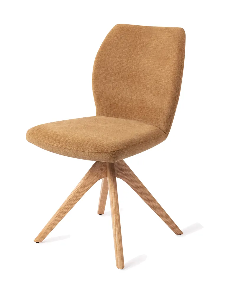 Ikata Esszimmerstuhl von Jesper Home in Honey Harvest, Revolve Oak, Natur, Ansicht 3