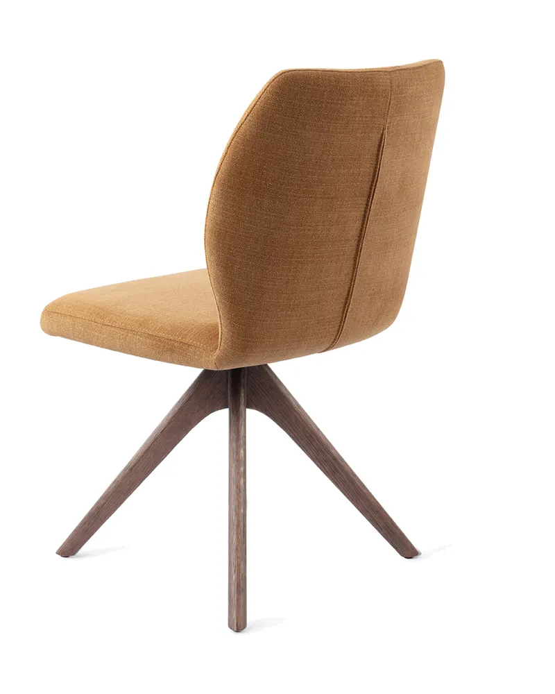 Ikata Esszimmerstuhl von Jesper Home in Honey Harvest, Revolve Oak, Walnuss, Ansicht 4