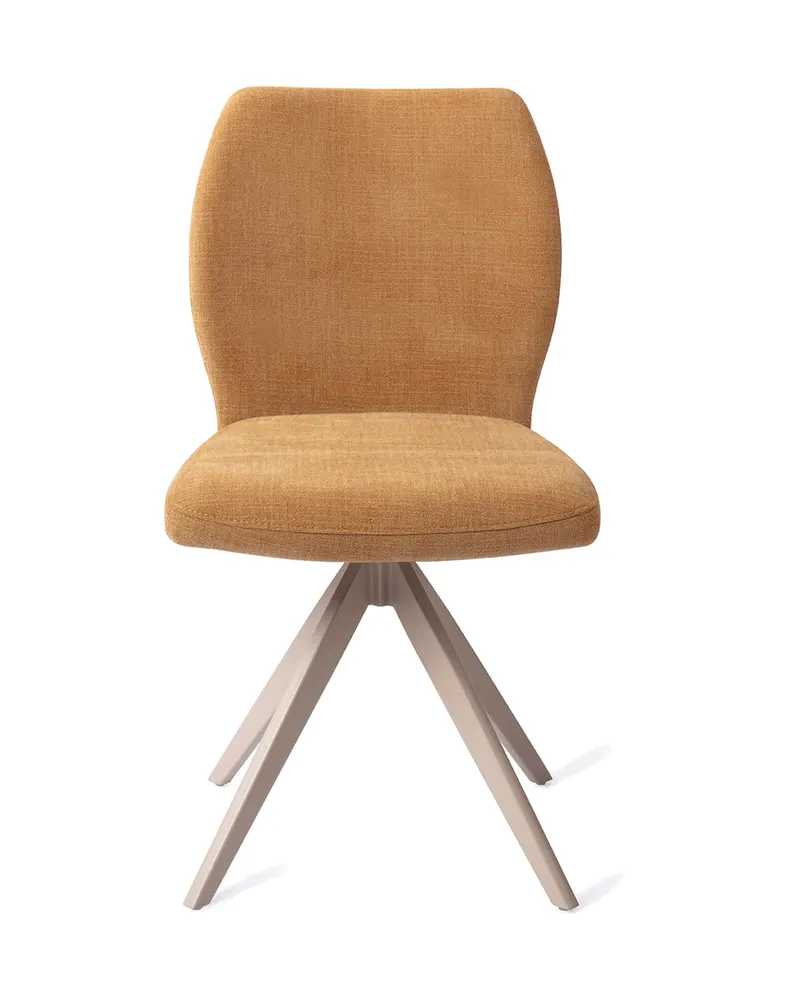 Ikata Esszimmerstuhl von Jesper Home in Honey Harvest, Turn, Beige, Ansicht 1