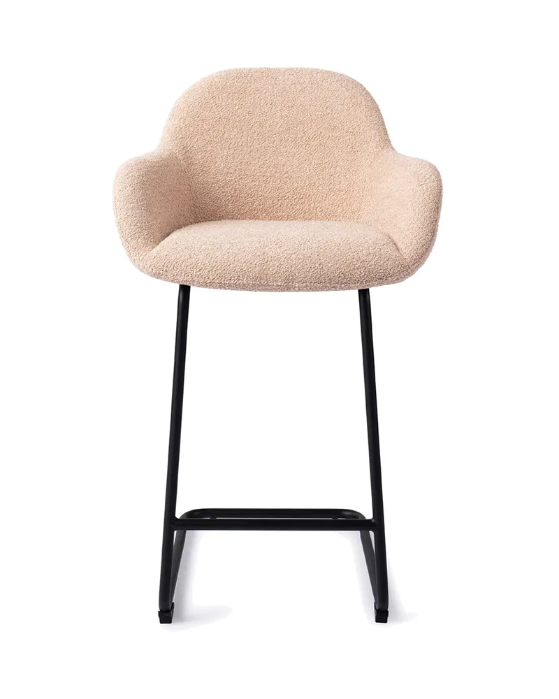 Kushi Barhocker von Jesper Home in Tresenhöhe, Flax Relax, Arch, Ansicht 1