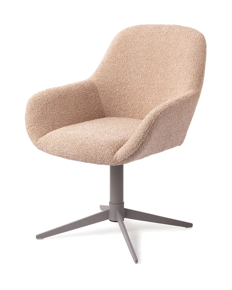 Kushi Esszimmerstuhl von Jesper Home in Flax Relax, Quad, Grau, Ansicht 3