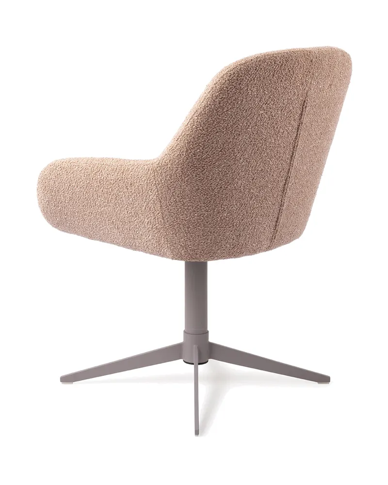 Kushi Esszimmerstuhl von Jesper Home in Flax Relax, Quad, Grau, Ansicht 4