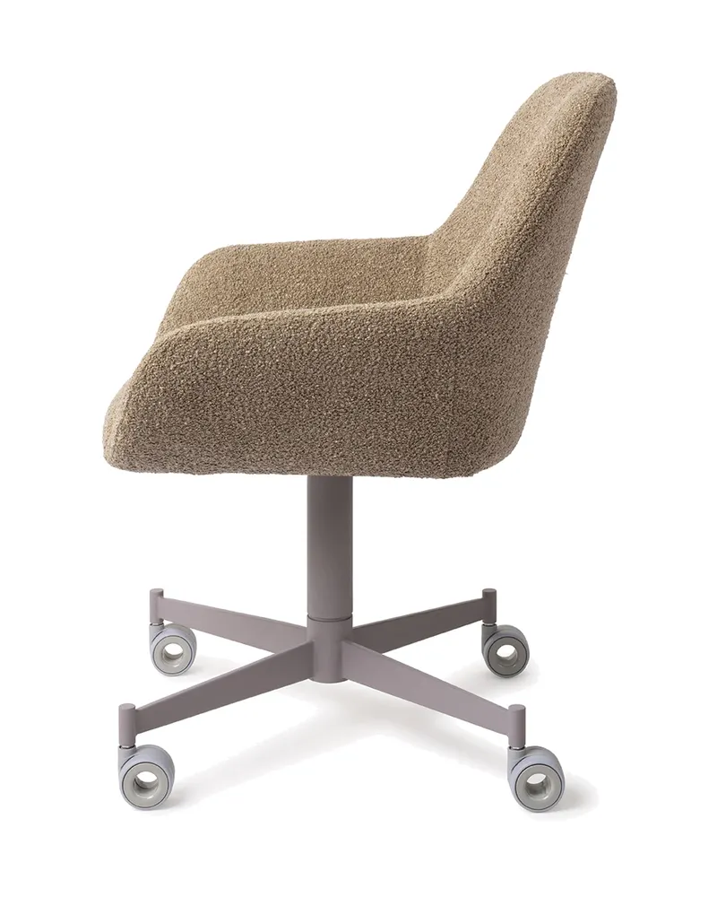 Kushi Esszimmerstuhl von Jesper Home in Moss Meadow, Caster, Grau, Ansicht 2