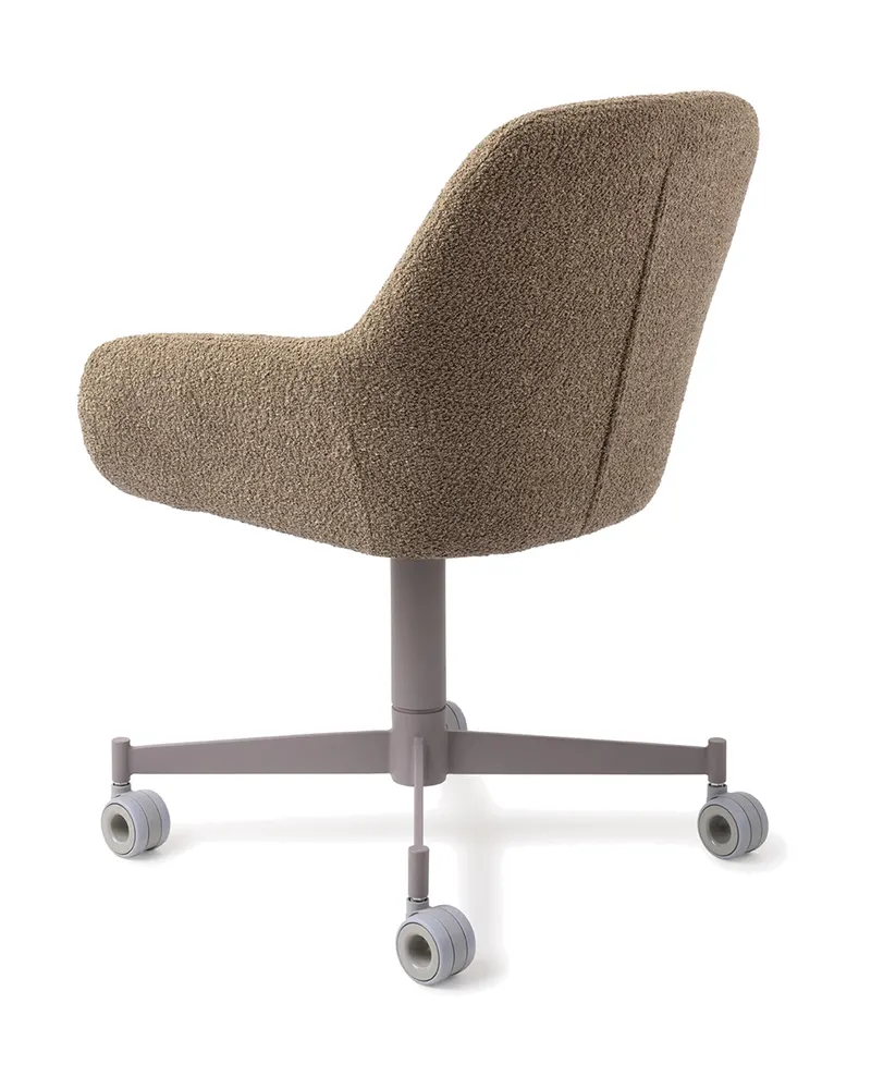 Kushi Esszimmerstuhl von Jesper Home in Moss Meadow, Caster, Grau, Ansicht 4