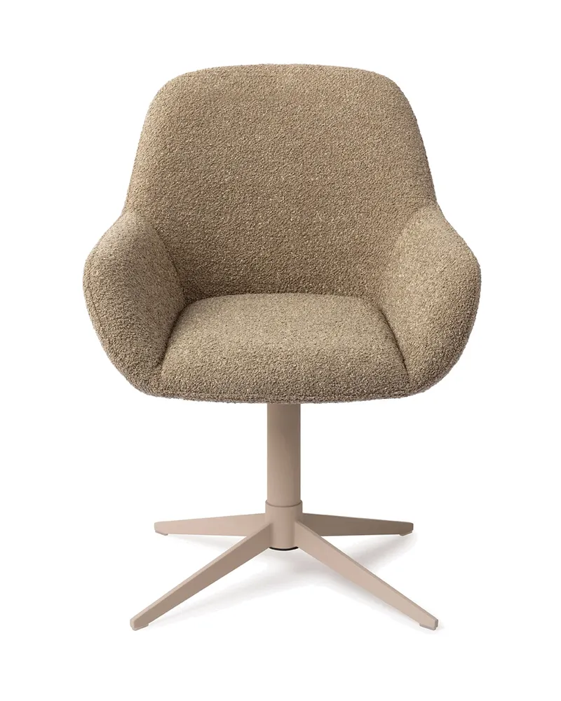 Kushi Esszimmerstuhl von Jesper Home in Moss Meadow, Quad, Beige, Ansicht 1