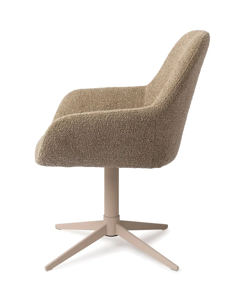 Kushi Esszimmerstuhl von Jesper Home in Moss Meadow, Quad, Beige, Ansicht 2