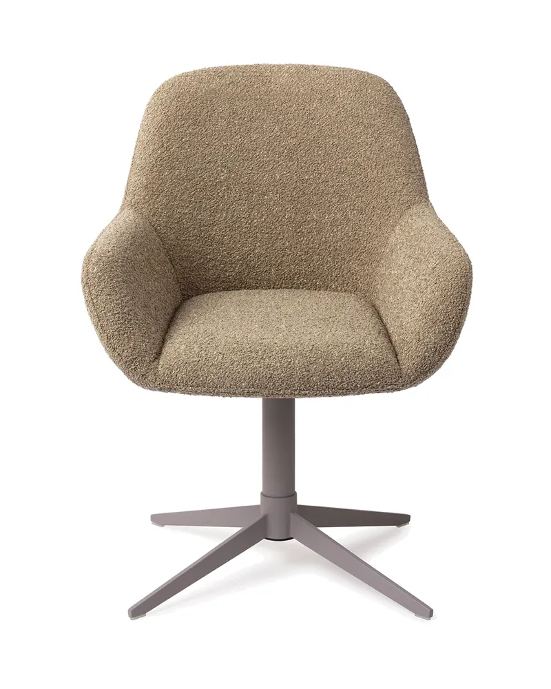 Kushi Esszimmerstuhl von Jesper Home in Moss Meadow, Quad, Grau, Ansicht 1