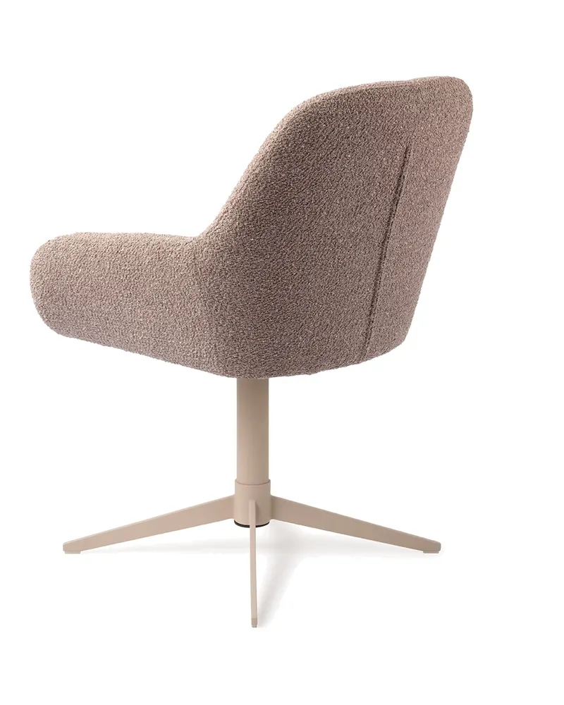 Kushi Esszimmerstuhl von Jesper Home in Stone Haze, Quad, Beige, Ansicht 4