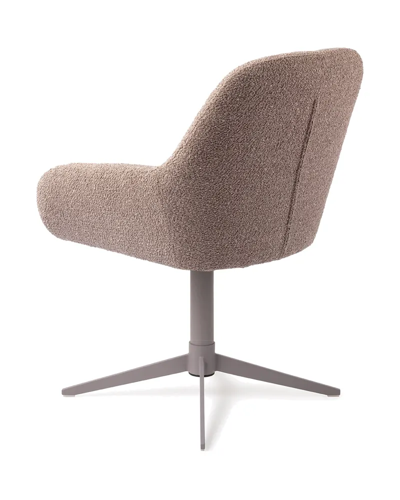 Kushi Esszimmerstuhl von Jesper Home in Stone Haze, Quad, Grau, Ansicht 4