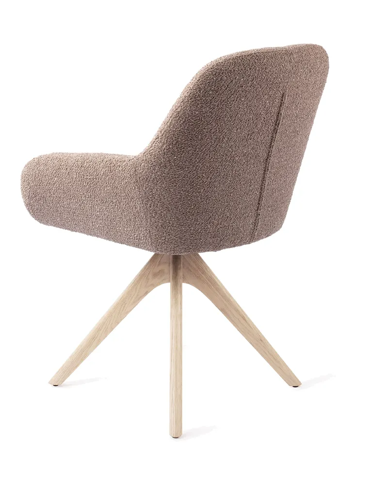 Kushi Esszimmerstuhl von Jesper Home in Stone Haze, Revolve Oak, Gebleicht, Ansicht 4