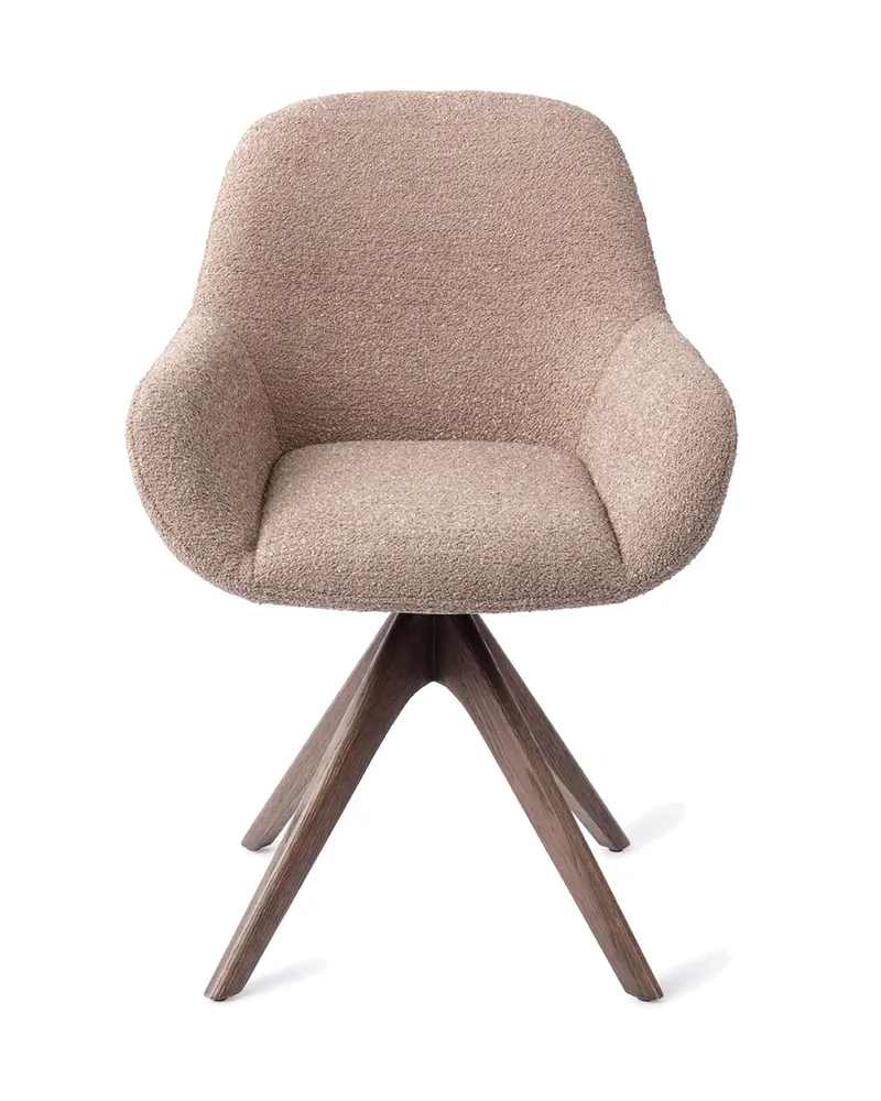 Kushi Esszimmerstuhl von Jesper Home in Stone Haze, Revolve Oak, Walnuss, Ansicht 1