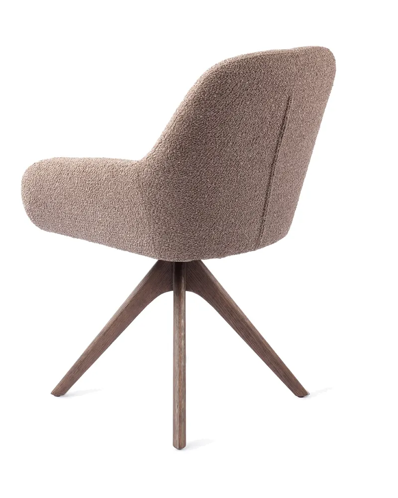 Kushi Esszimmerstuhl von Jesper Home in Stone Haze, Revolve Oak, Walnuss, Ansicht 4
