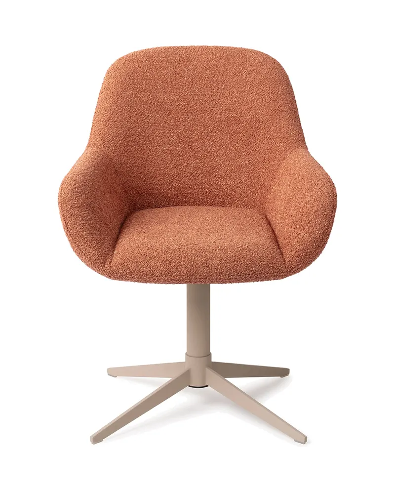 Kushi Esszimmerstuhl von Jesper Home in Amber Autumn, Quad, Beige, Ansicht 1