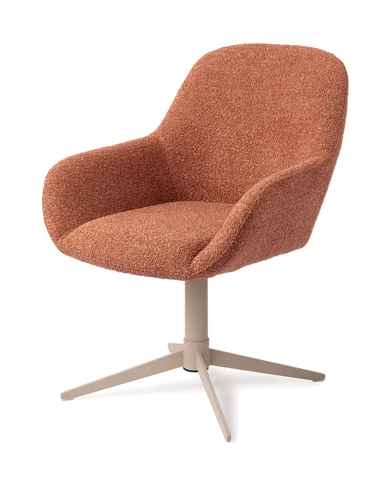 Kushi Esszimmerstuhl von Jesper Home in Amber Autumn, Quad, Beige, Ansicht 3