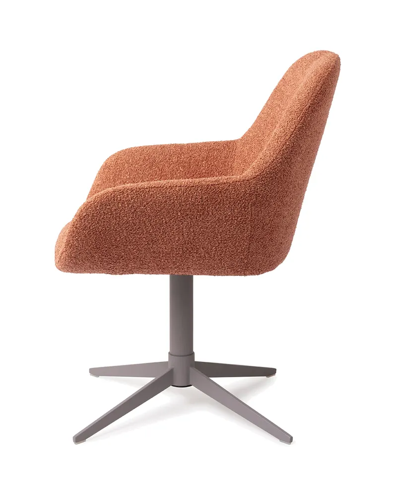 Kushi Esszimmerstuhl von Jesper Home in Amber Autumn, Quad, Grau, Ansicht 2