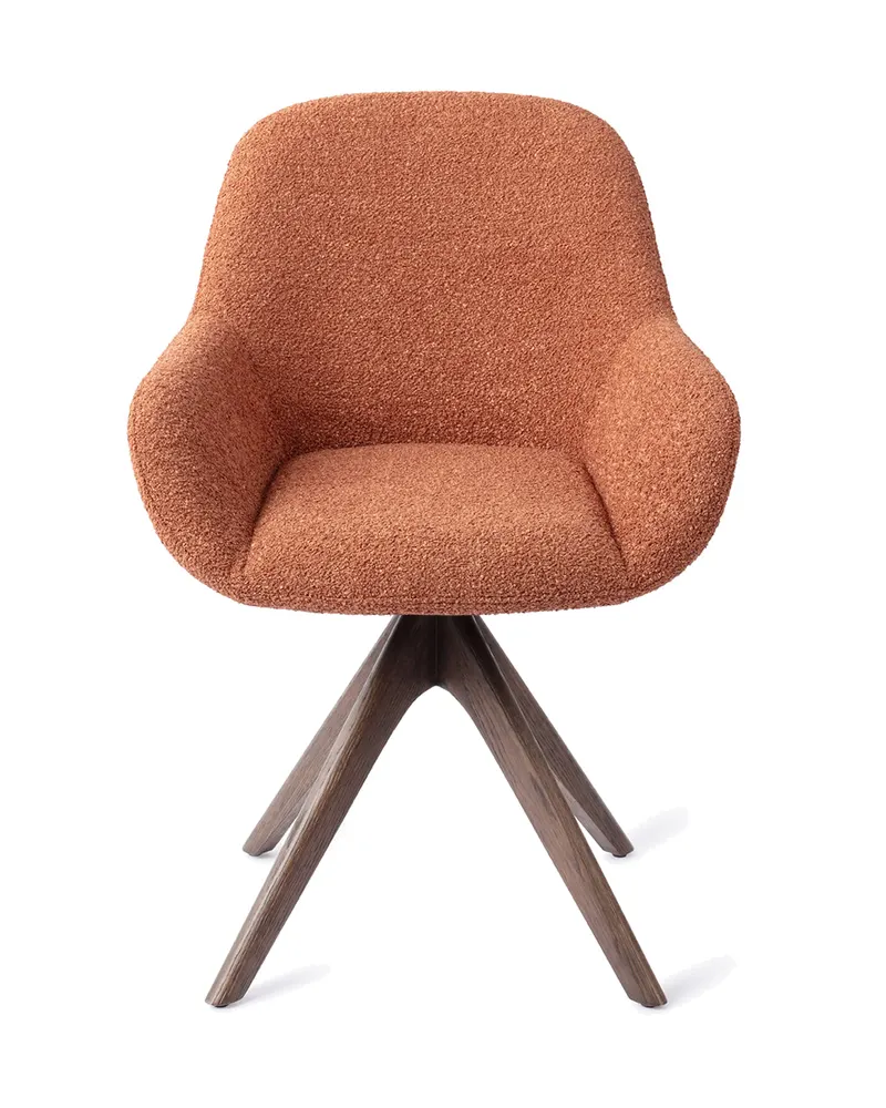 Kushi Esszimmerstuhl von Jesper Home in Amber Autumn, Revolve Oak, Walnuss, Ansicht 2