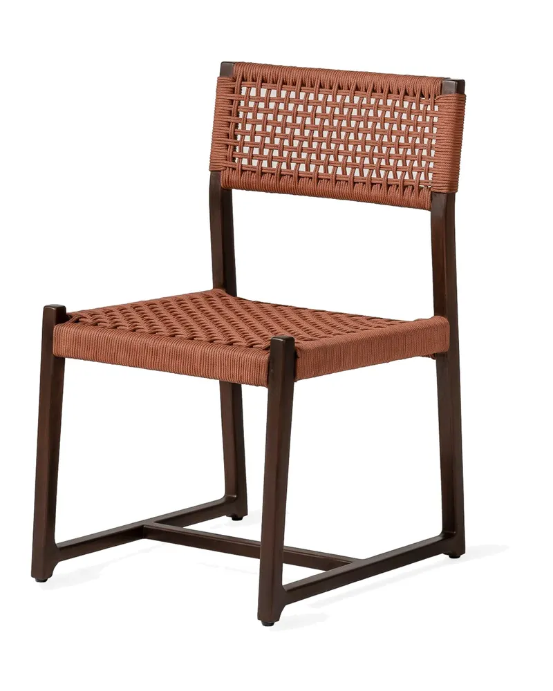 Kuwana Gartenstuhl von Jesper Home in Cinnamon Weave, Braun, Ansicht 3