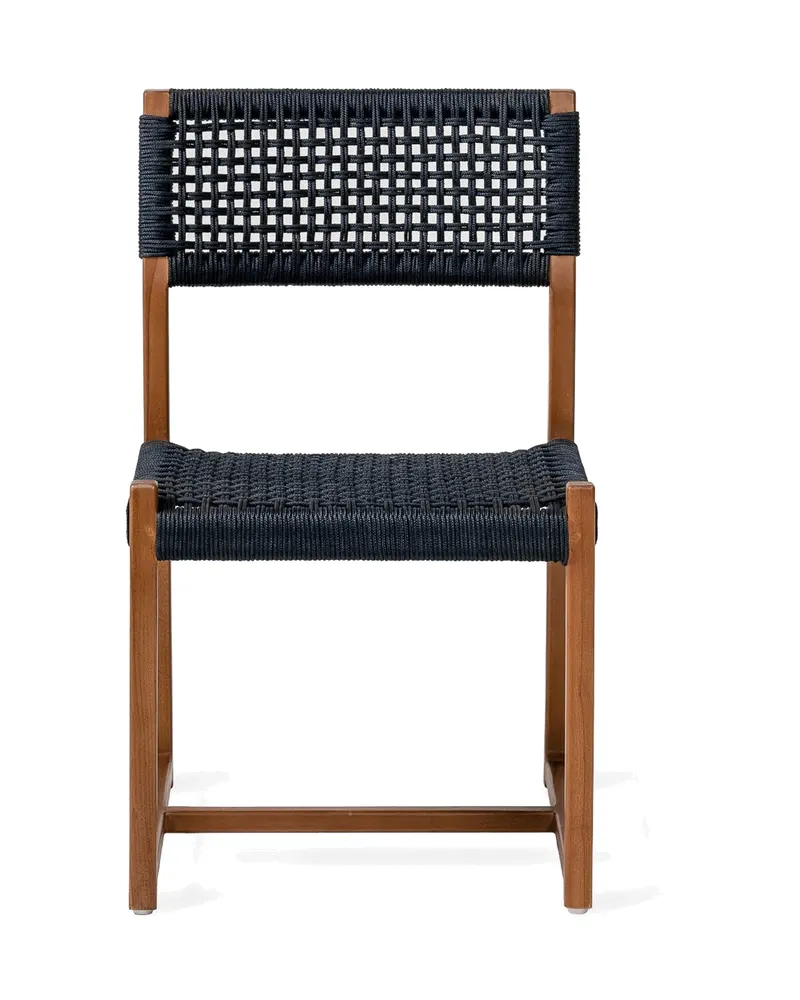 Kuwana Gartenstuhl von Jesper Home in Indigo Weave, Natur, Ansicht 2