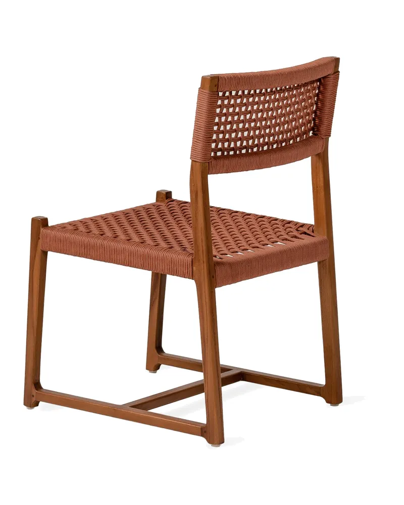 Kuwana Gartenstuhl von Jesper Home in Cinnamon Weave, Natur, Ansicht 4