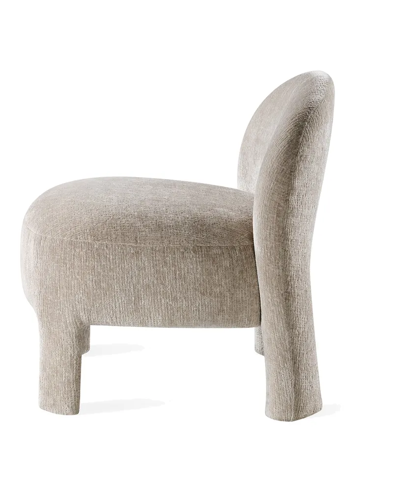Launo Sessel von Jesper Home in Limestone, Ansicht 2